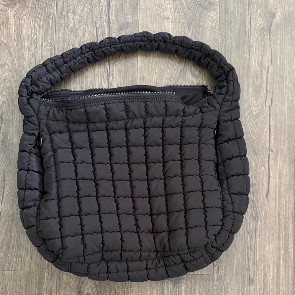 Large Quilted Tote Bag